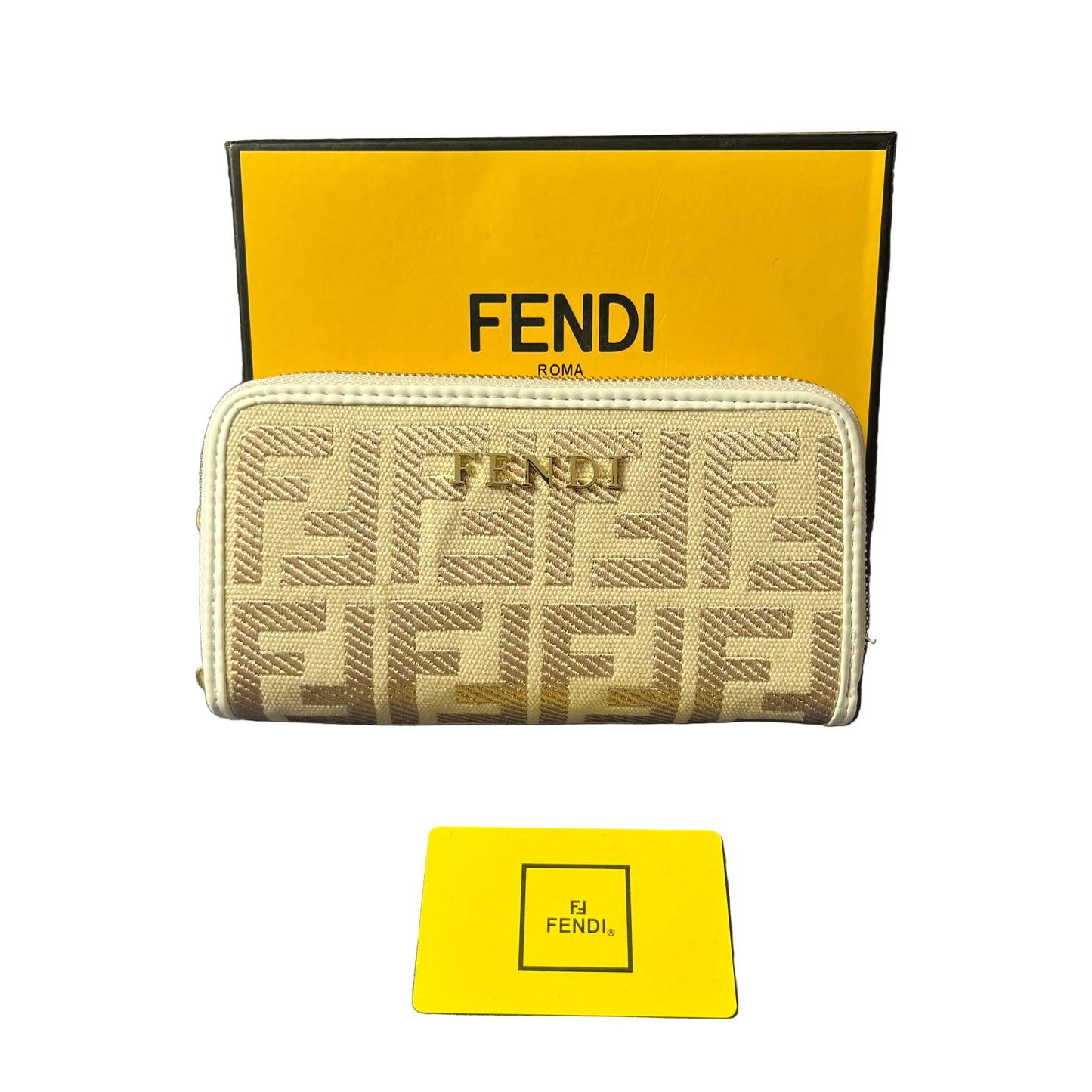 Cartera Fendi Blanca