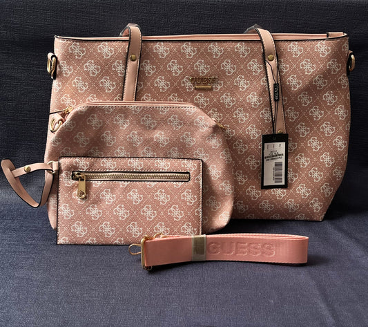 Set de bolsa Guess Rosa