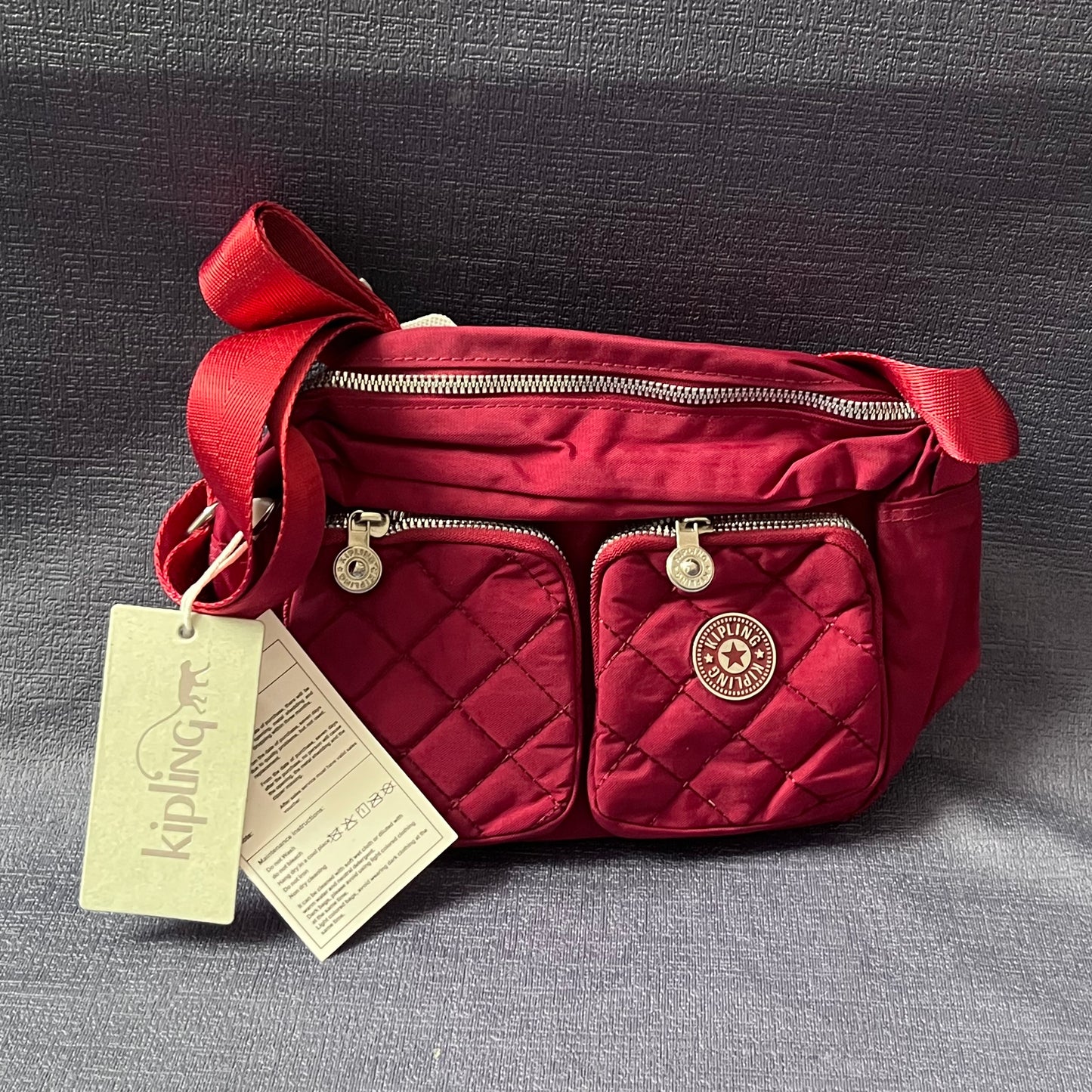 Bolsa Kipling Vino