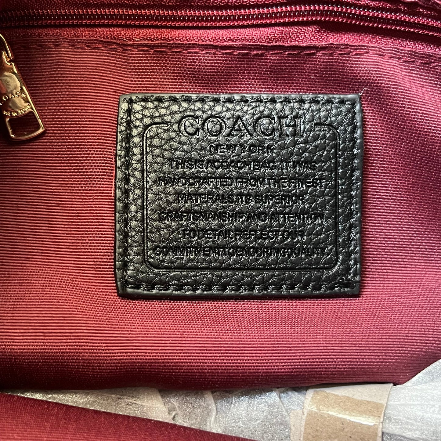 Bolso coach Azul