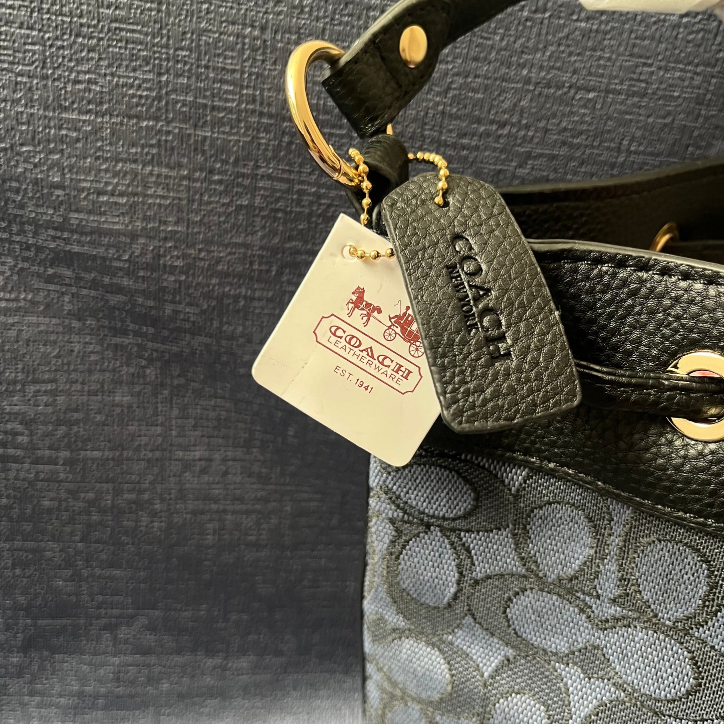 Bolso coach Azul