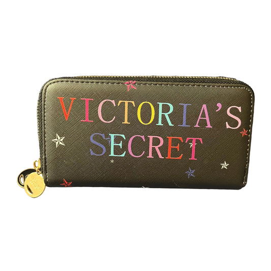 Cartera Victoria’s Secret negro multicolor cierre