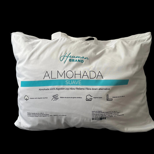Human brand almohada